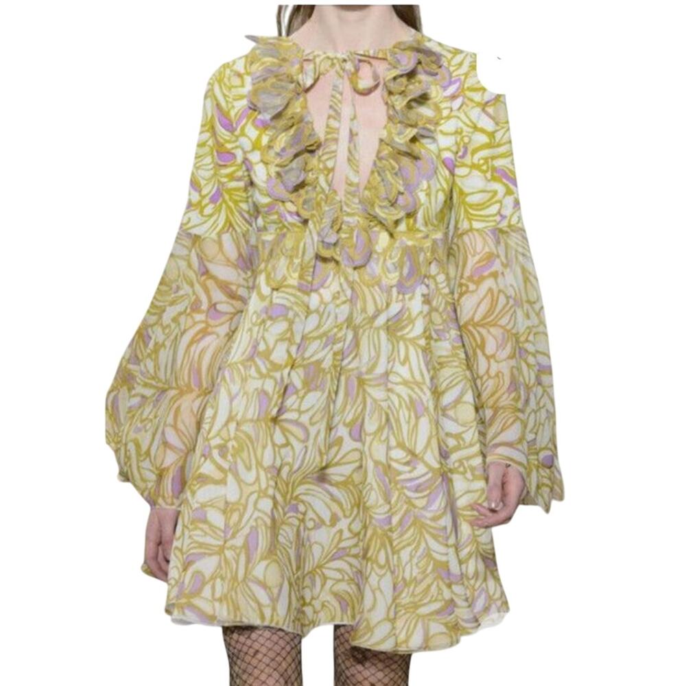 GIAMBA PARIS RETRO STYLE DRESS, SIZE 42S